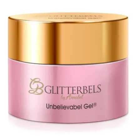 Glitterbels Unbelievabel Gel - White 10ml