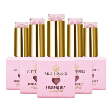 Glitterbels Hema Free Builder-Bel Gel Act Natural 17ml