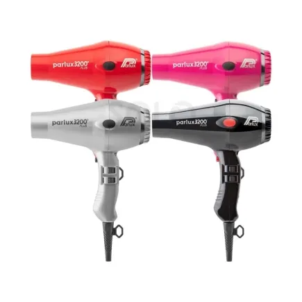 Parlux 3200 Plus Hairdryer Raunchy Red