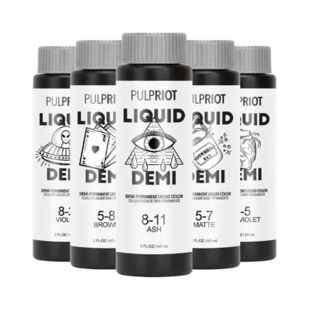 Pulp Riot Liquid Demi-Permanent Colour Ash 6.1 60ml