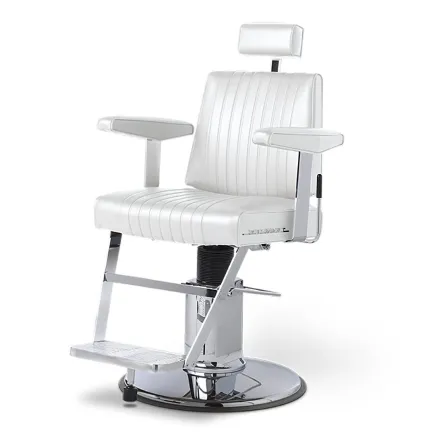 Takara Belmont Dainty Barber Chair - White