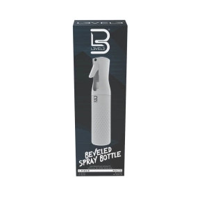 L3VEL3 Beveled Spray Bottle White