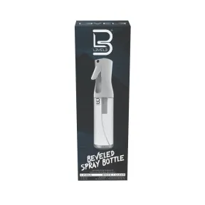 L3VEL3 Beveled Spray Bottle White / Clear