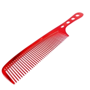 BarberBro. Metal Comb - Red