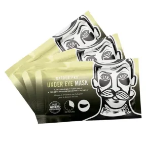 Barber Pro Under Eye Mask With Activated Charcoal & Volcanic Ash - 3 x 3.5g