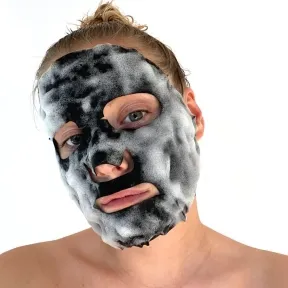 BeautyPro Bubbling Cleansing Sheet Mask with Activated Charcoal 20ml