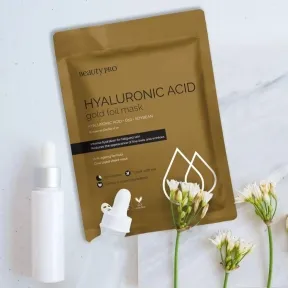 BeautyPro Hyaluronic Acid Gold Foil Mask 25ml