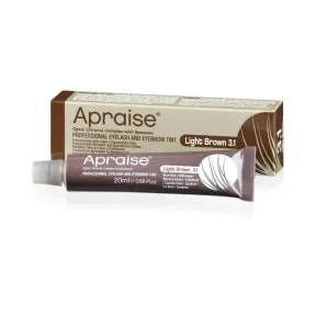 Apraise Eyelash and Eyebrow Tint Light Brown 20ml