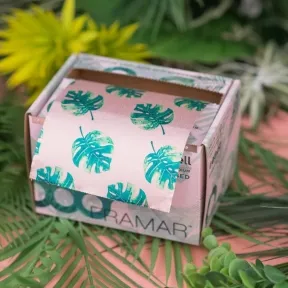 Framar Palmshell Medium Embossed Foil Roll 100m