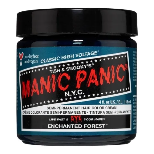Manic Panic Classic High Voltage Semi Permanent Hair Colour Enchanted Forest 236ml