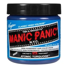 Manic Panic Classic High Voltage Semi Permanent Hair Colour Atomic Turquoise 118ml