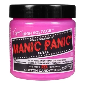 Manic Panic Classic High Voltage Semi Permanent Hair Colour Cotton Candy Pink 118ml