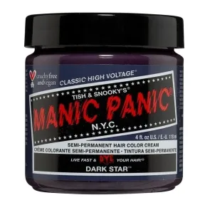 Manic Panic Classic High Voltage Semi Permanent Hair Colour Dark Star 118ml