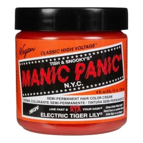 Manic Panic Classic High Voltage Semi Permanent Hair Colour Electric Tiger Lily 118ml