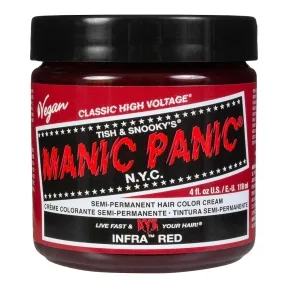 Manic Panic Classic High Voltage Semi Permanent Hair Colour Infra Red 118ml