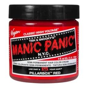 Manic Panic Classic High Voltage Semi Permanent Hair Colour Pillarbox Red 118ml