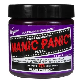 Manic Panic Classic High Voltage Semi Permanent Hair Colour Plum Passion 118ml
