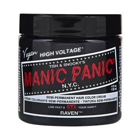 Manic Panic Classic High Voltage Semi Permanent Hair Colour Raven 118ml