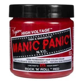 Manic Panic Classic High Voltage Semi Permanent Hair Colour Rock 'N' Roll Red 118ml