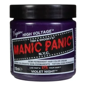Manic Panic Classic High Voltage Semi Permanent Hair Colour Violet Night 118ml