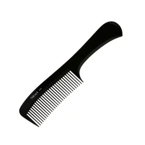 Sibel Large Handle Comb Black