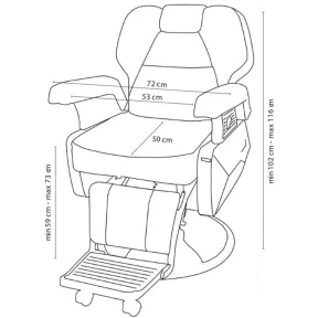 Barburys Limousine Barbers Chair