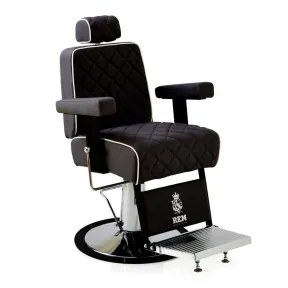 REM Britannia Barber Chair Black