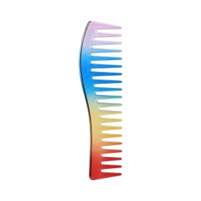 BarberBro. Wide Tooth Comb Gold Rainbow