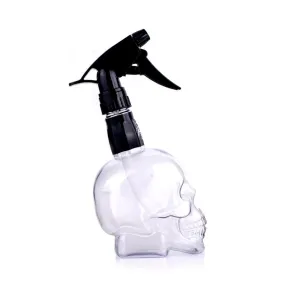 Barber Loco Skull Spray Bottle Clear