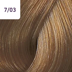 Wella Professionals Color Touch Semi Permanent Hair Colour 7/03 Medium Natural Gold Blonde 60ml