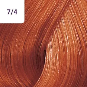 Wella Professionals Color Touch Semi Permanent Hair Colour 7/4 Medium Red Blonde 60ml