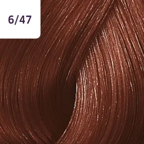 Wella Professionals Color Touch Semi Permanent Hair Colour 6/47 Dark Red Brunette Blonde 60ml