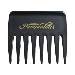 Jack Dean Pompadour Comb Black