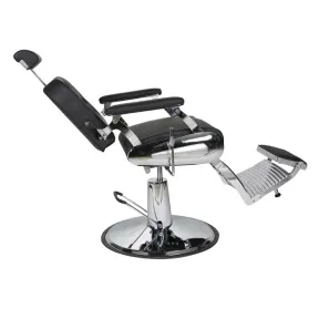 Salon Fit Empire Barber Chair Black