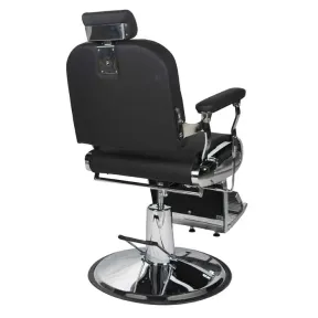 Salon Fit Empire Barber Chair Black