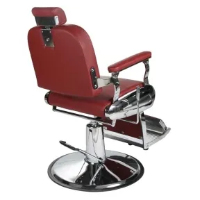 Salon Fit Empire Barber Chair Red