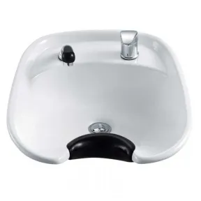 Salon Fit Standard Backwash Basin White