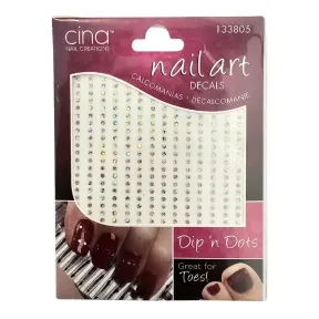 Cinapro Nail Creations Dip n Dots Decals