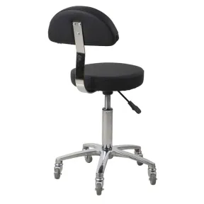 Salon Fit Hudson Gas Lift Stool Black