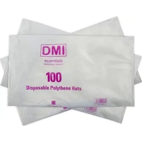 DMI Disposable Poly Hats Pack of 100