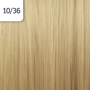 Wella Professionals Illumina Colour Tube Permanent Hair Colour 10/36 Lightest Gold Violet Blonde 60ml