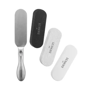 Lussoni Pedicure Set of Stainless Steel Core with 15 Disposable Strips