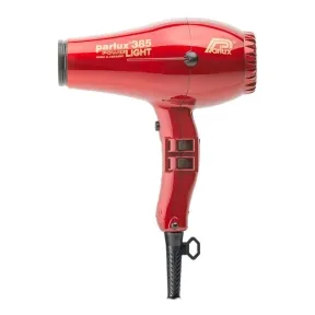 Parlux 385 Power Light Ceramic Ionic Hair Dryer - Red