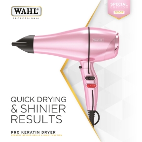 Wahl Pro Keratin Hairdryer Pink Orchid