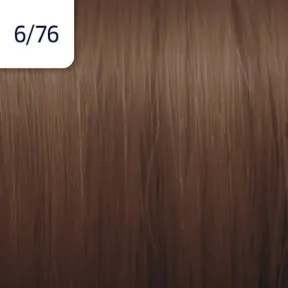 Wella Professionals Illumina Colour Tube Permanent Hair Colour 6/76 Dark Brown Violet Blonde 60ml