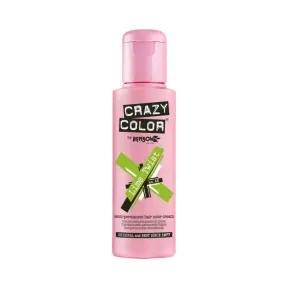 Crazy Color Semi Permanent Hair Colour Cream - Lime Twist 100ml
