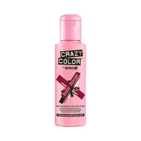 Crazy Color Semi Permanent Hair Colour Cream - Ruby Rouge 100ml