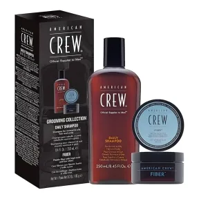 American Crew Fiber & Daily Shampoo Set