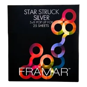 Framar Star Struck Silver Pop Up Foil Sample Size - 25 Pack