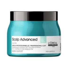 L'Oréal Professionnel Serie Expert Scalp Advanced Anti-Oiliness 2-IN-1 Deep Purifier Clay Mask